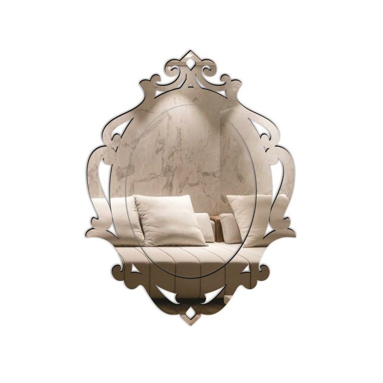 Espelho Veneziano Decorativo Sala Quarto 45x68 3867