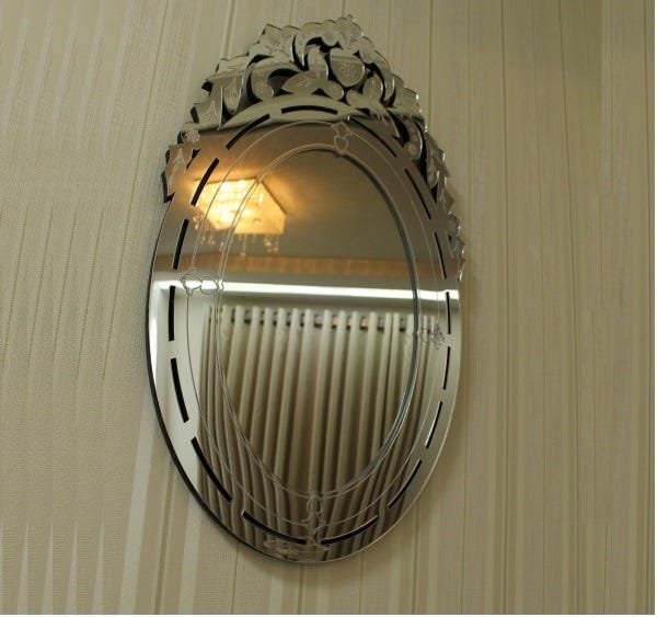 Espelho Veneziano Decorativo Sala Quarto 35x60 3884 - 5