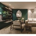 Ver imagem 2 de Espelho Veneziano Decorativo Sala Quarto 35x60 3884