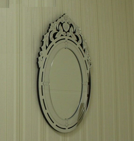 Espelho Veneziano Decorativo Sala Quarto 35x60 3884 - 3