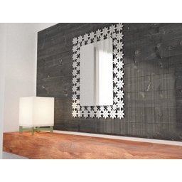 Espelho Decorativo Veneziano Sala Quarto 90x110 3874 - 3
