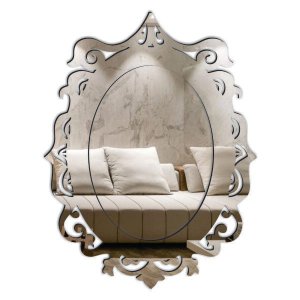 Espelho Decorativo Veneziano Sala Quarto 62x80 3803