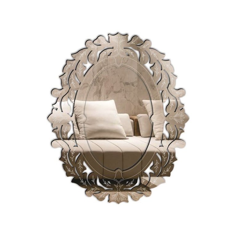 Espelho Decorativo Veneziano Sala Quarto 55x70 3882
