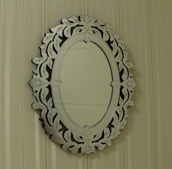 Espelho Decorativo Veneziano Sala Quarto 55x70 3882 - 7