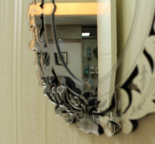 Espelho Decorativo Veneziano Sala Quarto 55x70 3882 - 9