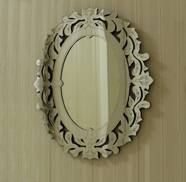 Espelho Decorativo Veneziano Sala Quarto 55x70 3882 - 6