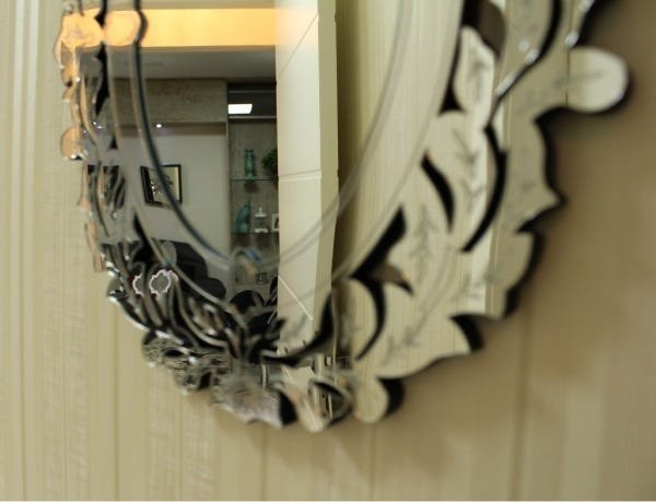 Espelho Decorativo Veneziano Sala Quarto 55x70 3882 - 5