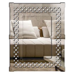 Espelho Decorativo Veneziano Sala Quarto 54x66 3886 - 1