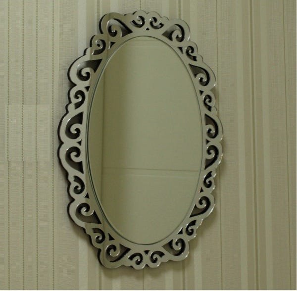 Espelho Decorativo Veneziano Sala Quarto 50x70 3804 - 9