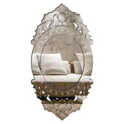 Espelho Decorativo Veneziano Sala Quarto 43x81 3890 - 1