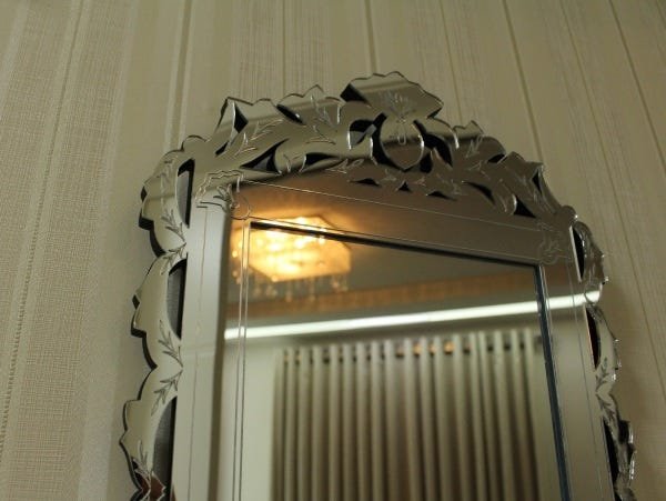 Espelho Decorativo Veneziano Sala Quarto 24x36 3883 - 6