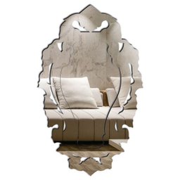 Espelho Decorativo Veneziano Sala Quarto 40x70 3893 - 1