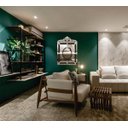 Ver imagem 3 de Espelho Decorativo Veneziano Amb Sala Quarto 3894