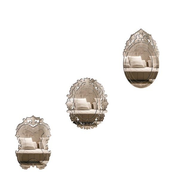 Kit Espelho Decorativo Veneziano Sala Quarto 84,88 e 82 - 1
