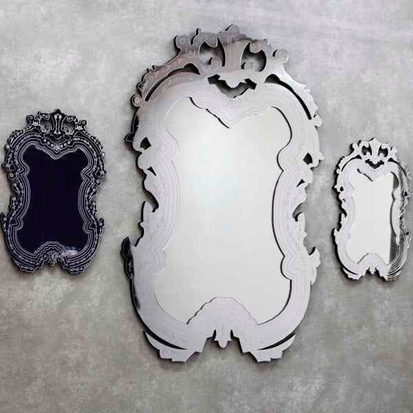 Kit Espelho Decorativo Veneziano Sala Quarto 3888 - 9