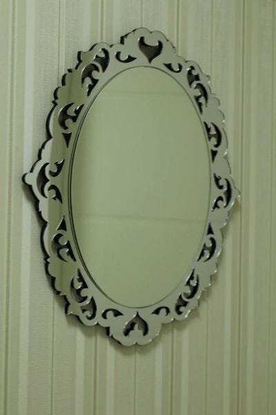 Espelho Veneziano Sala Quarto 3873 e 3883 Kit 2 Pçs - 4