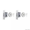 Kit 2 Peças Trava de Embutir SM 11000 Redondo Inox Pado - 1