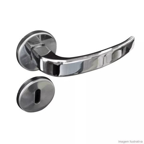 Fechadura Vic Cromado Premium Interna