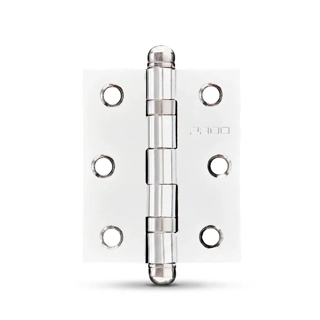 Ver imagem 2 de Dobradiça Simples Aço Carbono 6,3cmx7,6cm 3025 com Rolamento 3 Peças Pado