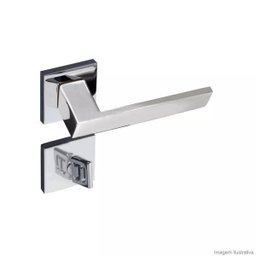 Fechadura beethoven Cromado Banheiro - 1