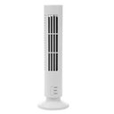 Ver imagem 2 de Ventilador Torre Vertical Portatil Usb Mini Bivolt Compacto 2 Velocidades Mesa Escritorio Branco