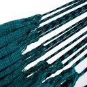 Ver imagem 7 de Combo Rede de Dormir Jeans Verde Básica mais Manta Jeans Off White