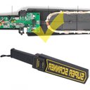 Ver imagem 5 de Detector Sensor de Metais Portatil Scanner Profisisonal Preto