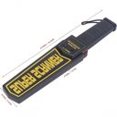 Ver imagem 4 de Detector Sensor de Metais Portatil Scanner Profisisonal Preto