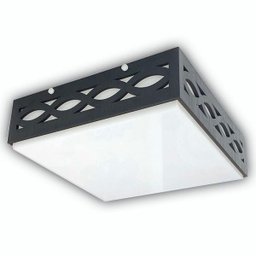 Luminária Plafon Madeira Campeche Peg Dssd 20cm - 1