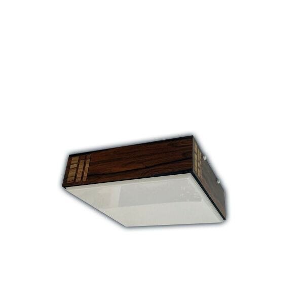 Luminária Plafon Madeira Madeiro Peg Pfng 50cm - 3