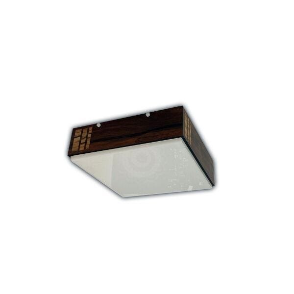 Luminária Plafon Madeira Madeiro Peg Pfng 50cm - 4