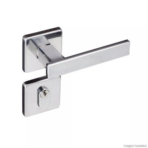 Fechadura Externa Aço Zamac Concept com Roseta 408 Pado