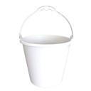 Ver imagem 1 de Balde Reforçado Multiuso com Marcação 12 Litros Cor Branco Durín