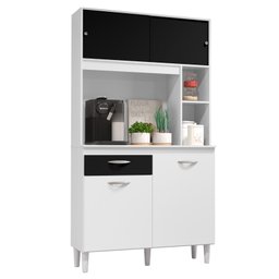 Cozinha Compacta Armário Organizador Duda 90cm com Gaveta - 2