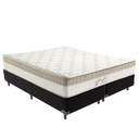 Ver imagem 3 de Cama Box Preto e Colchão King Best Molas Ensacadas Queen 158x198x33 Anjos