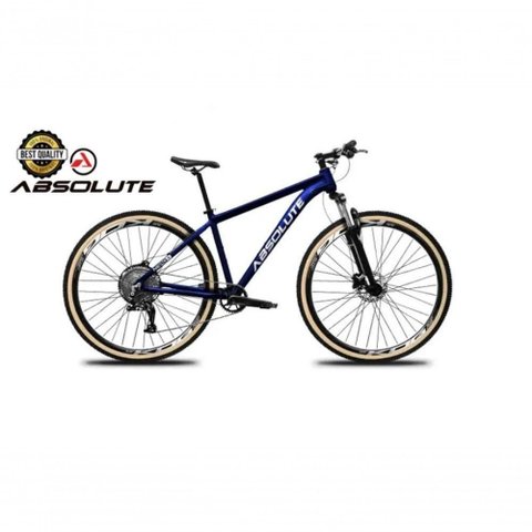 Bike Aro 29 Nero 5 Peças Inteira Absolute 12v Hollowtech Garfo Trava Remota Pneu Faixa Freio Hidrá