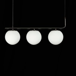 Pendente Petit Poa Cromo 60cm 3E27 SQ001B Bella - 6