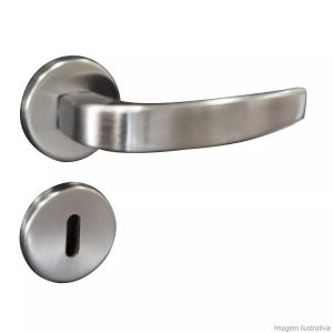 Fechadura Vic Cromo Acetinado Interna