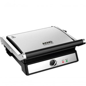 Super Grill e Sanduicheira Inox Ggra 220v - Arno