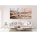 Ver imagem 1 de Quadro canvas 68x126 interior das ruínas do coliseu