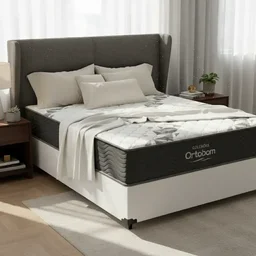 Cama Box com Colchão de Espuma D33 Ortobom Airtech 100 Casal 138cm - 1