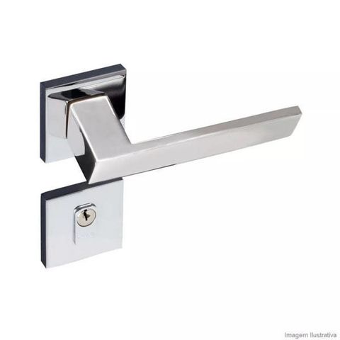 Fechadura Beethoven Cromado Externa