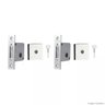 Kit 2 Peças Trava de Embutir SM 11500 Dupla Quadrado Pado - 1