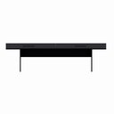 Ver imagem 6 de Mesa de Reunião Tampo Bipartido 300cm x 90cm MDF Preto F5 Office