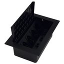 Ver imagem 1 de Caixa Tomada Para Mesa Escritorio Coworking QTMOV Caixa de Embutir Branco