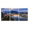 Quadro canvas 68x126 rio de janeiro iluminado - 1