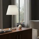 Ver imagem 2 de Abajur Luminaria de Mesa Redondo Piovere com Interruptor e Cupula Texturizada Decoração Casa