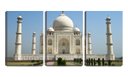 Ver imagem 1 de Quadro canvas 68x126 capela de taj mahal na índia