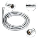 Ver imagem 2 de Mangueira Flexível P/ Ducha Higiênica 1,20 Metros Cromado:cromado/brilhante