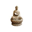 Ver imagem 1 de Fonte de Aguá Decorativa Buda Grande Cascata Led Jardim Luxo